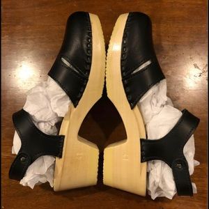 NWOT SVEN clog sandal Mary Jane 41 10 black